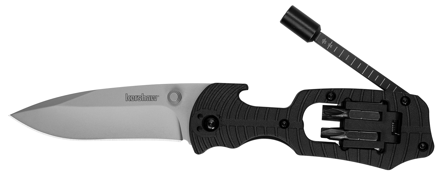 Kershaw Select Fire Folding Knife, 7.60" 8Cr13MoV