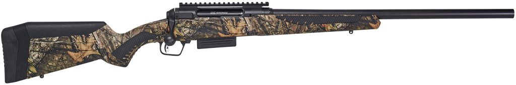 Savage Arms 57380 220 Slug Gun 20 Gauge 3" 2rd 22" Matte Black Barrel/Rec, Mossy Oak Break-Up Country AccuStock with AccuFit Stock, Optic Ready