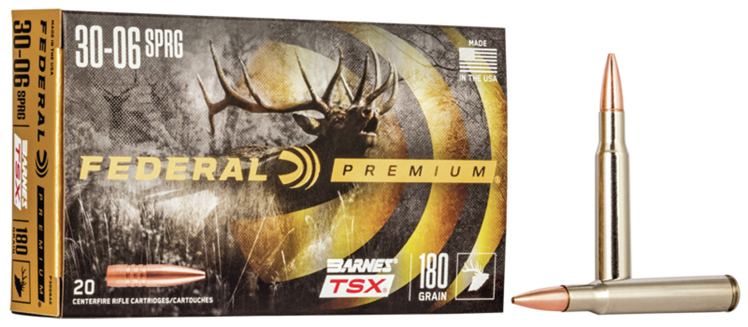 Federal 30-06 Springfield 180gr, 20-Round Box