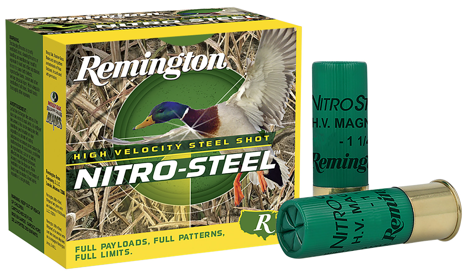 Remington Nitro-Steel High Velocity 12 Gauge 2.75" #4, 25-Round Box