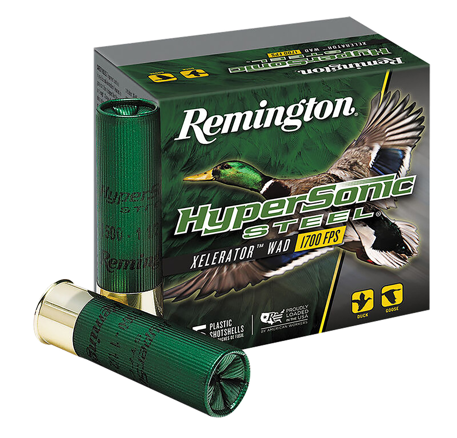 Remington HyperSonic Steel 12 Gauge 3.50" #BB Shot, 25-Round Box