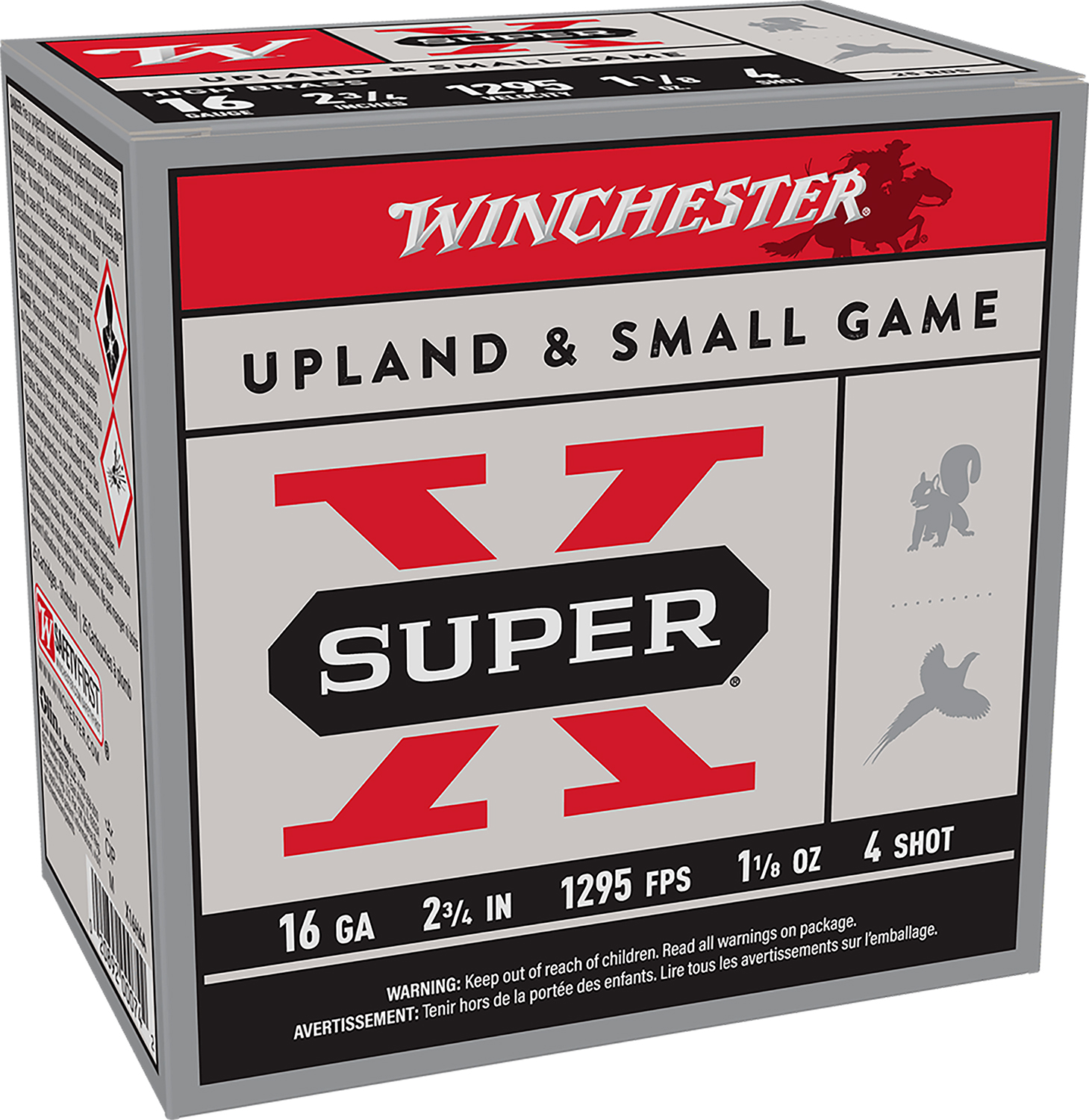 Winchester Super X Heavy Game Load High Brass 16 Gauge, 25-Round Box
