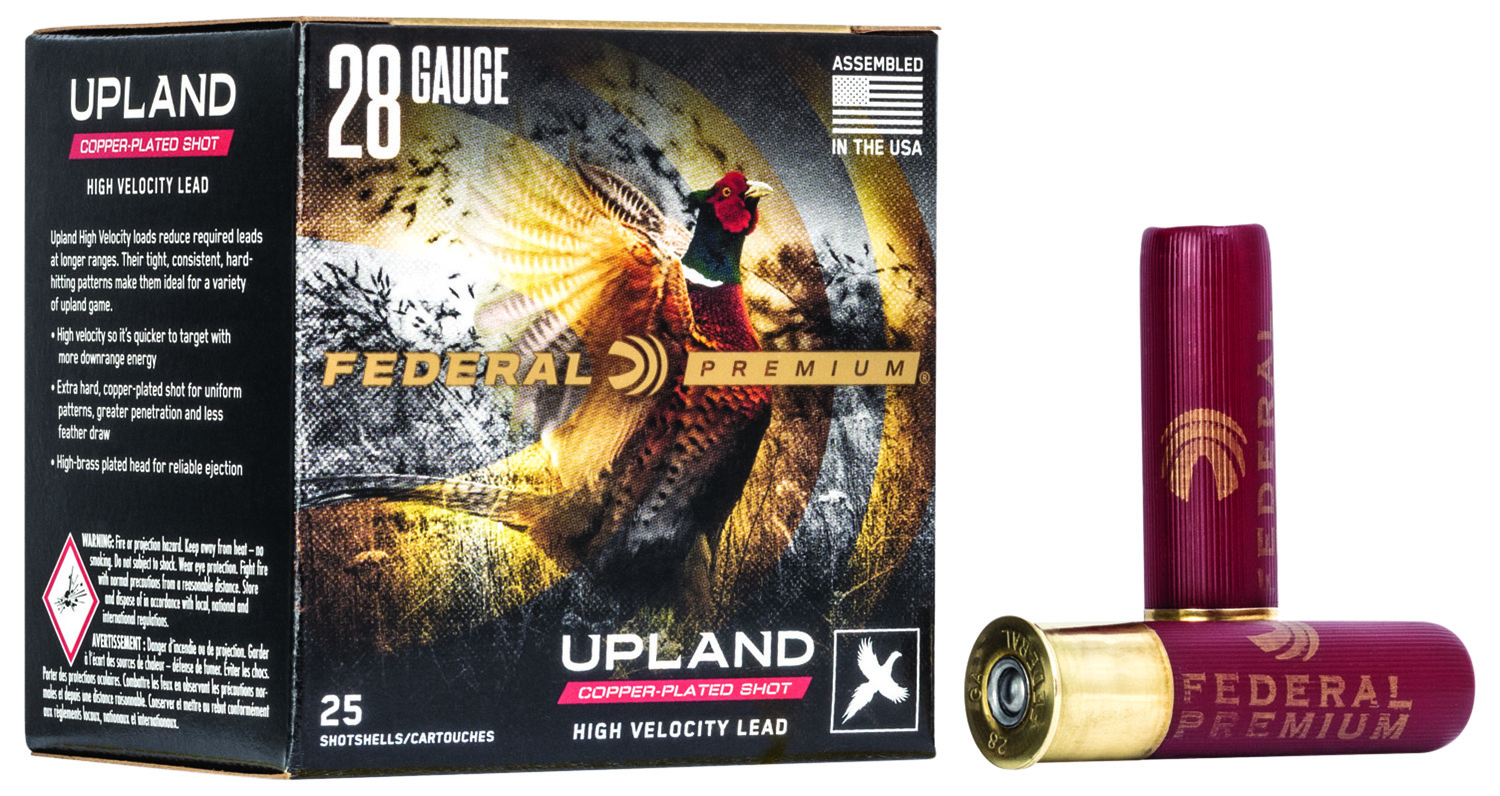 Federal Wing-Shok High Velocity 28 Gauge 2.75" #6 Shot, 25-Round Box
