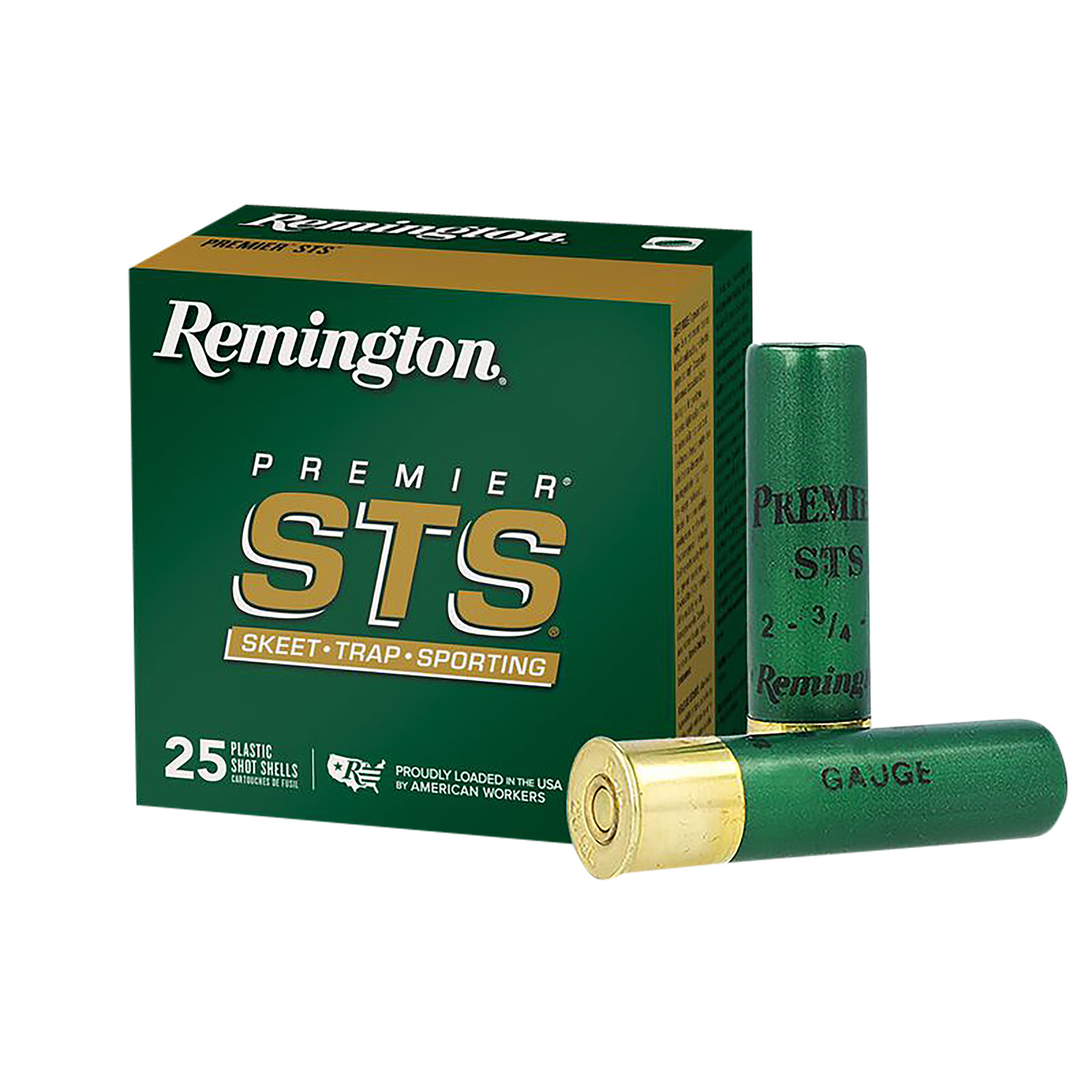 Remington Premier STS 12 Gauge 2.75" #8 Shot, 25-Round Box