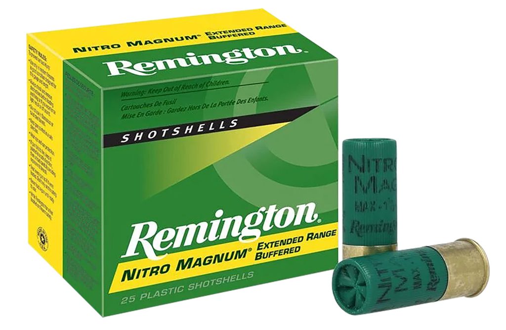 Remington Ammunition 26678 Nitro Magnum  12Gauge 2.75" 1 1/2oz 4Shot 25 Per Box/10 Case