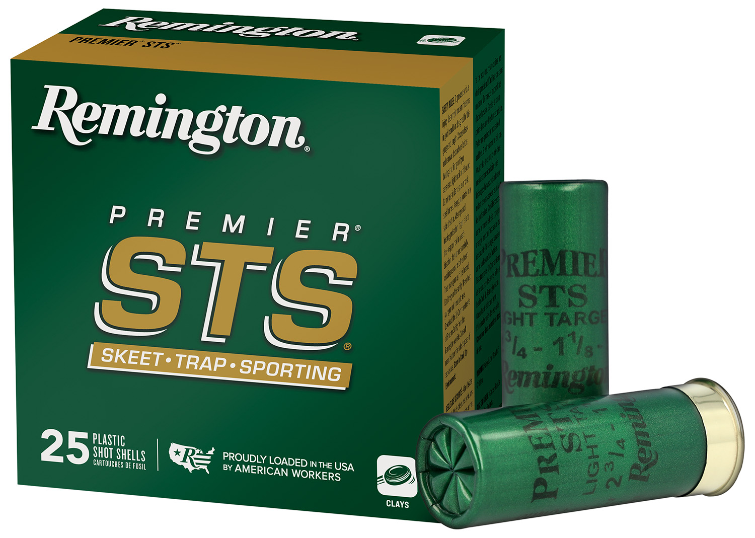 Remington Premier STS 12 Gauge 2.75" #9 Shot, 25-Round Box