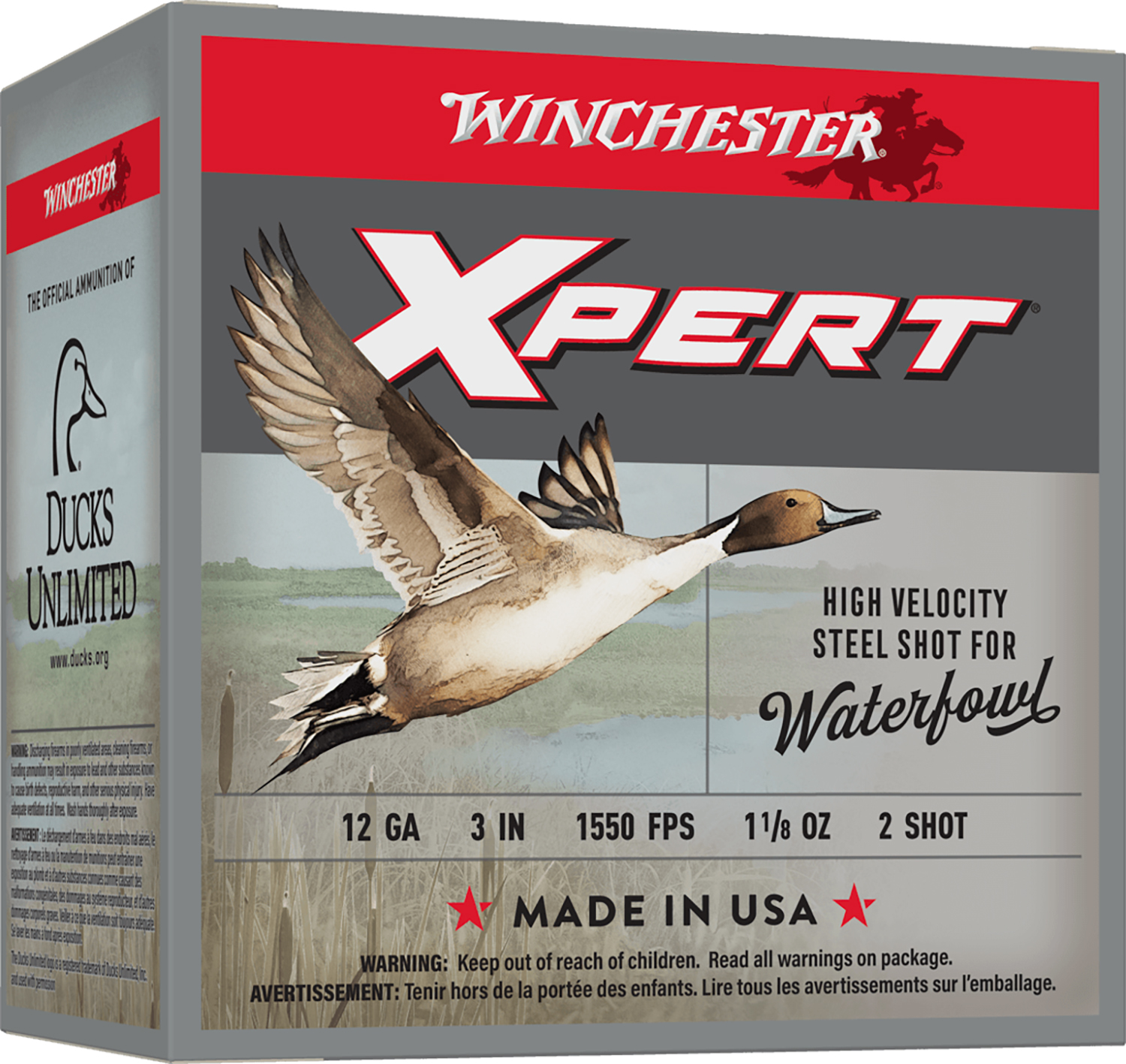 Winchester Super X Xpert High Velocity 12 Gauge 3" #2, 25-Round Box