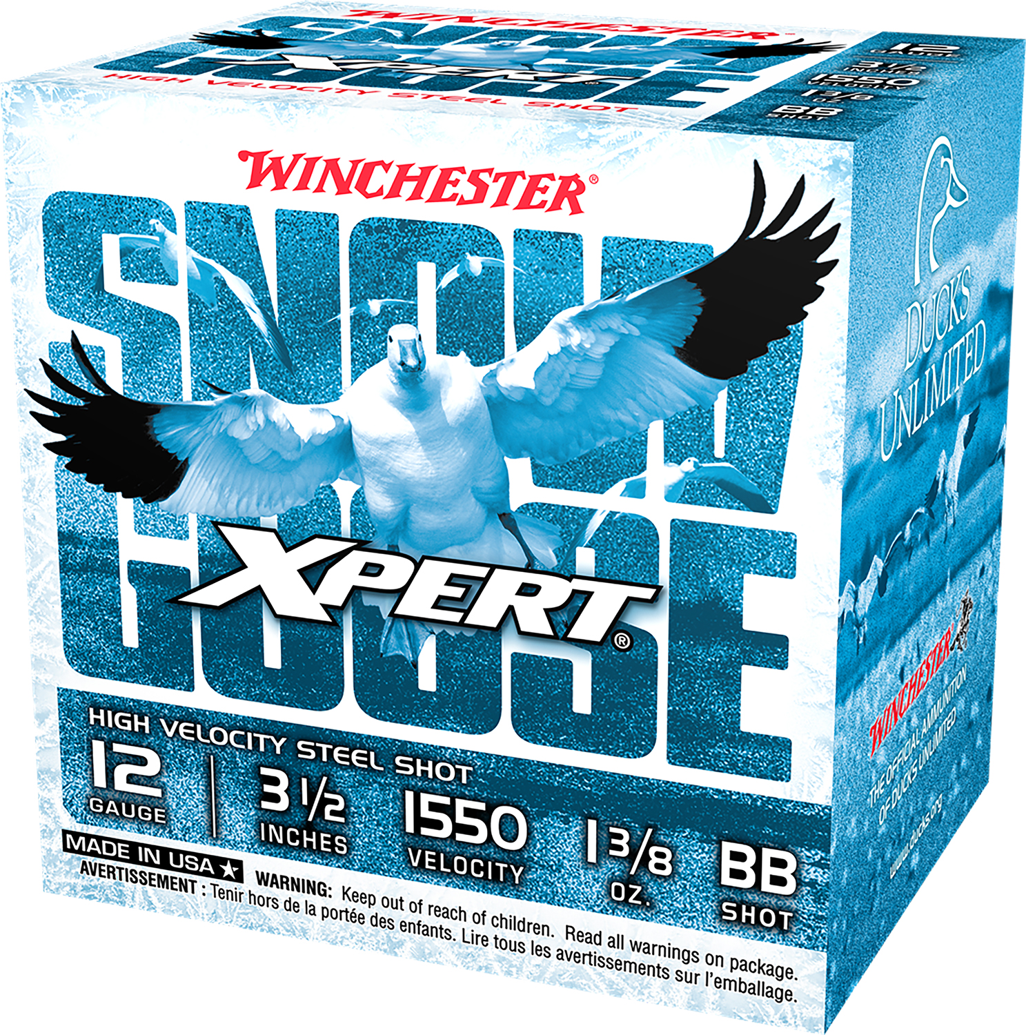 Winchester Xpert Snow Goose High Velocity 12 Gauge, 25-Round Box