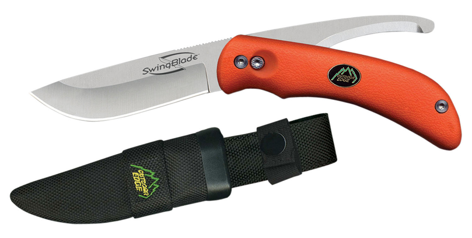 Outdoor Edge SwingBlade Folding Knife, 3.60" AUS8