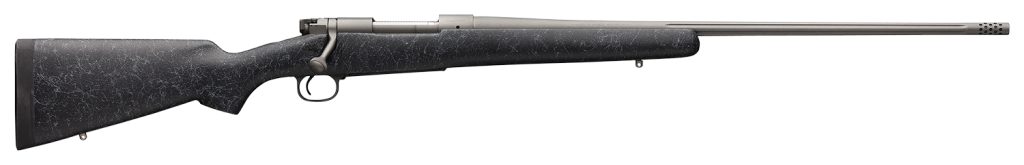 Winchester Guns 535238233 Model 70 Extreme 300 Win Mag 3+1 Cap 26" Tungsten Gray Cerakote Rec/Barrel Textured Charcoal Gray Fixed Bell & Carlson Stock Right Hand with MOA Trigger System (Full Size)