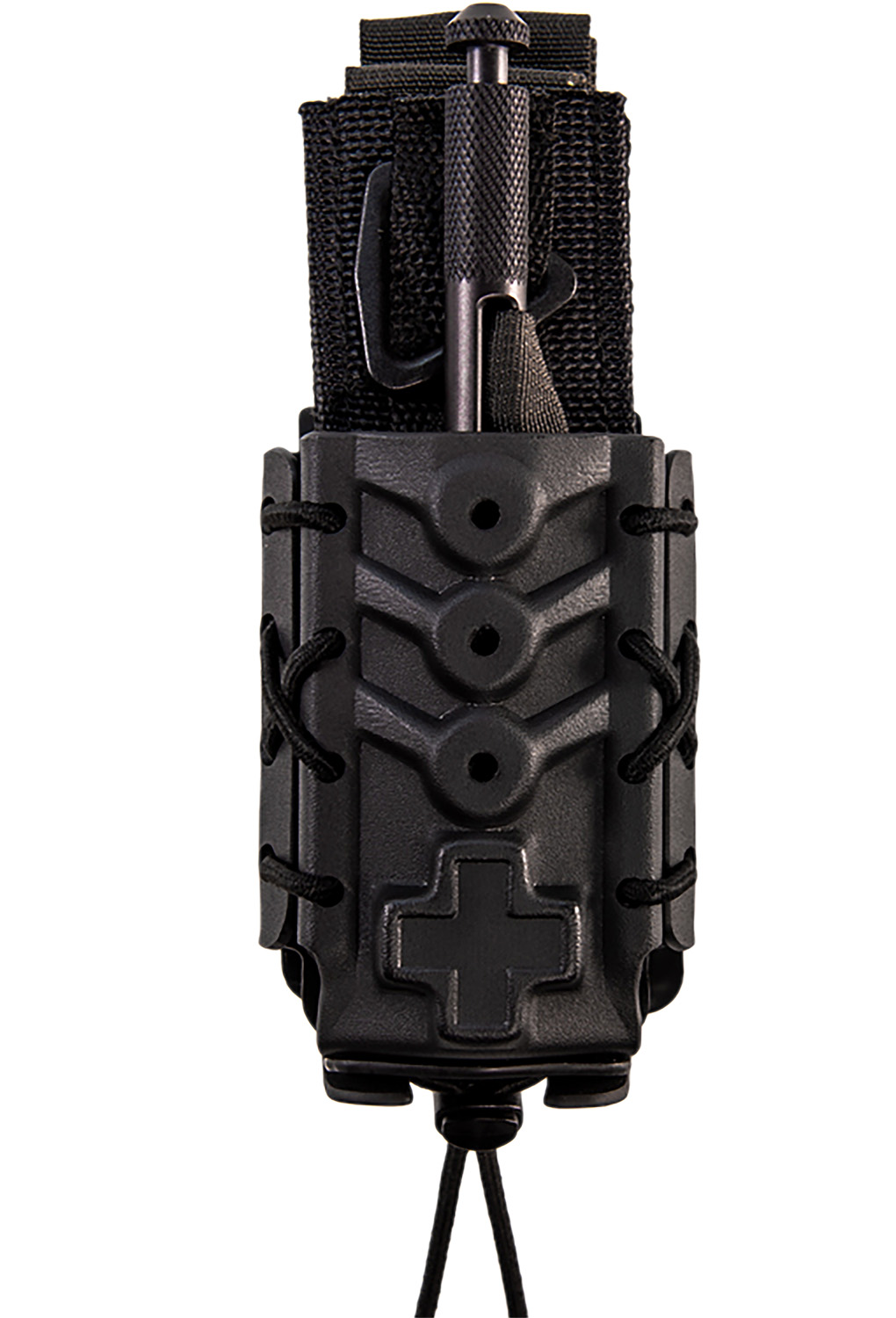 High Speed Gear Taco Black Kydex, 2" Holster, Black