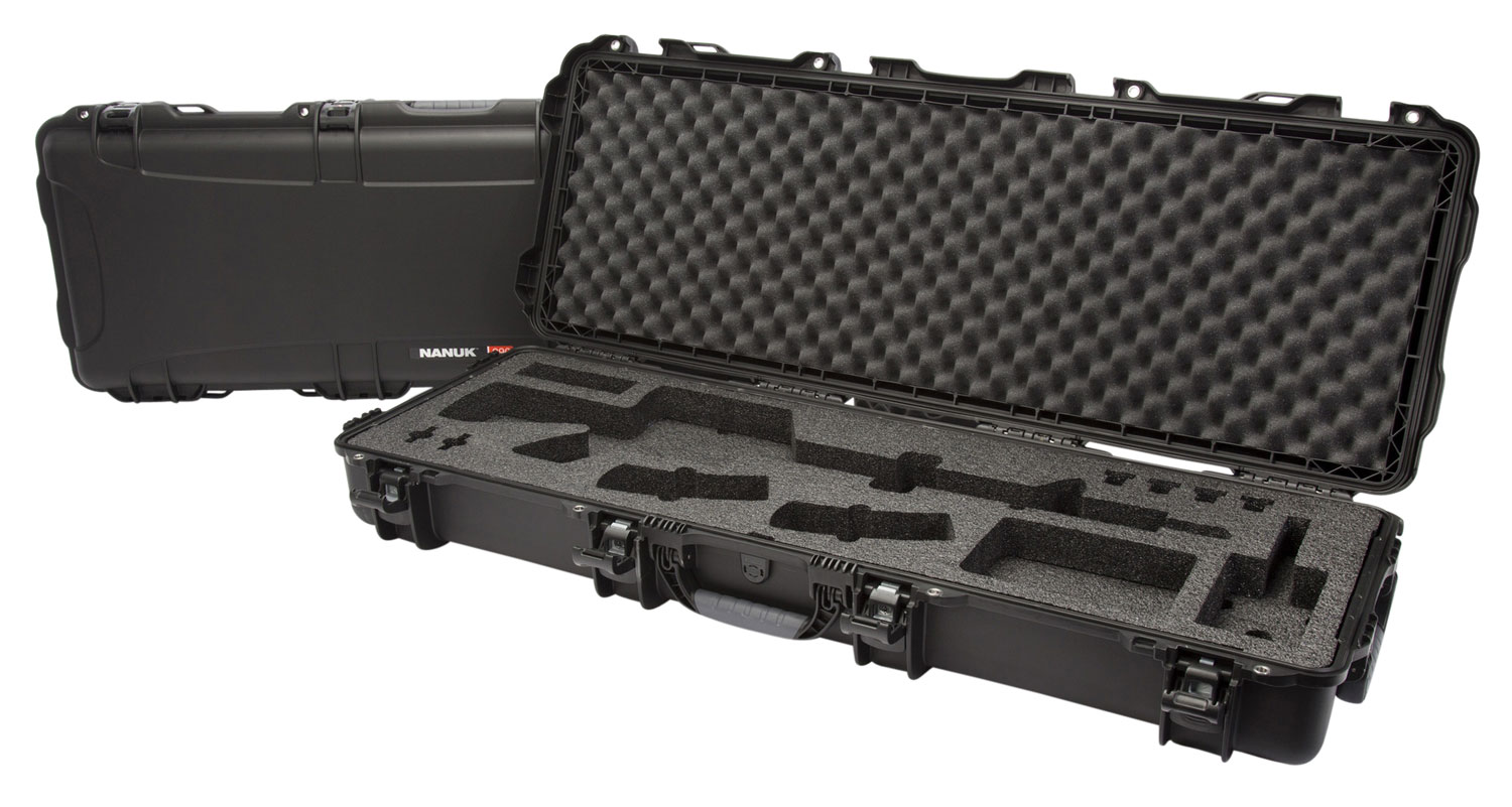Nanuk 990 Black Polymer w/ Foam Padding Lockable Latches & Wheels