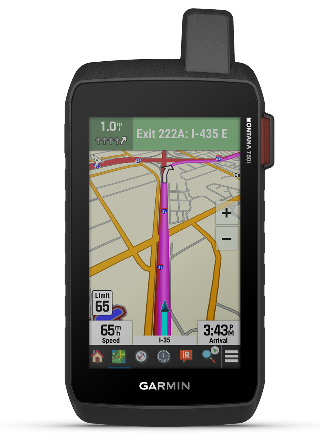 Garmin Montana 750i GPS Navigation Black Rechargeable Li-ion Battery