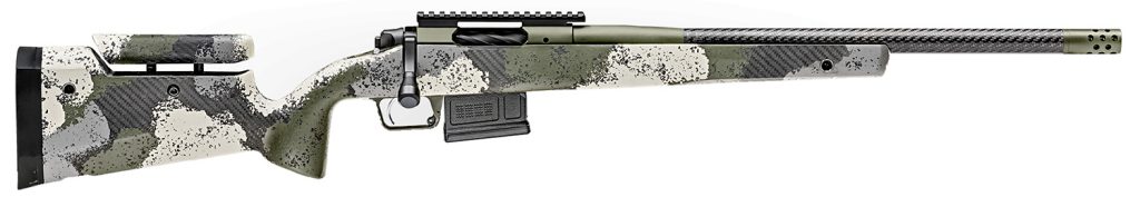 Springfield Armory BAW9206CMCFGA 2020 WayPoint  6mm Creedmoor 5+1 20" CF Evergreen Camo Hybrid Profile w/Adj Cheek Comb & M-LOK Stock Mil-Spec Green Cerakote Right Hand