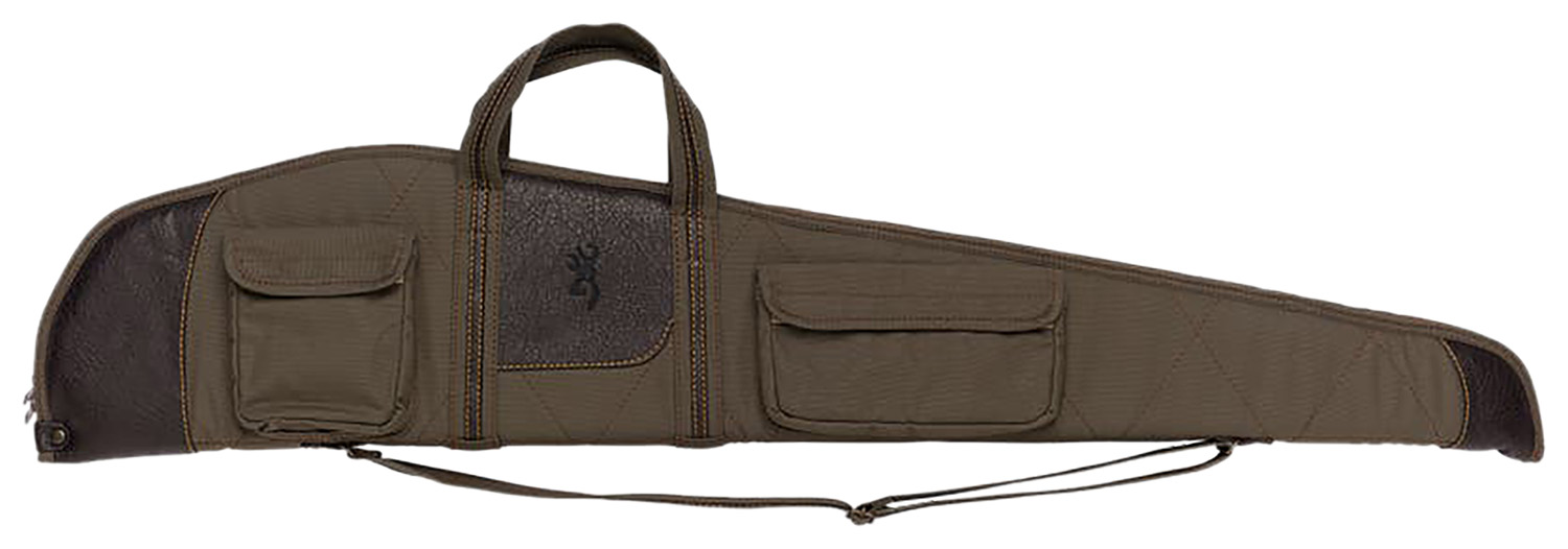 Browning Laredo 48" Olive/Brown Canvas/Leather Closed-Cell Foam