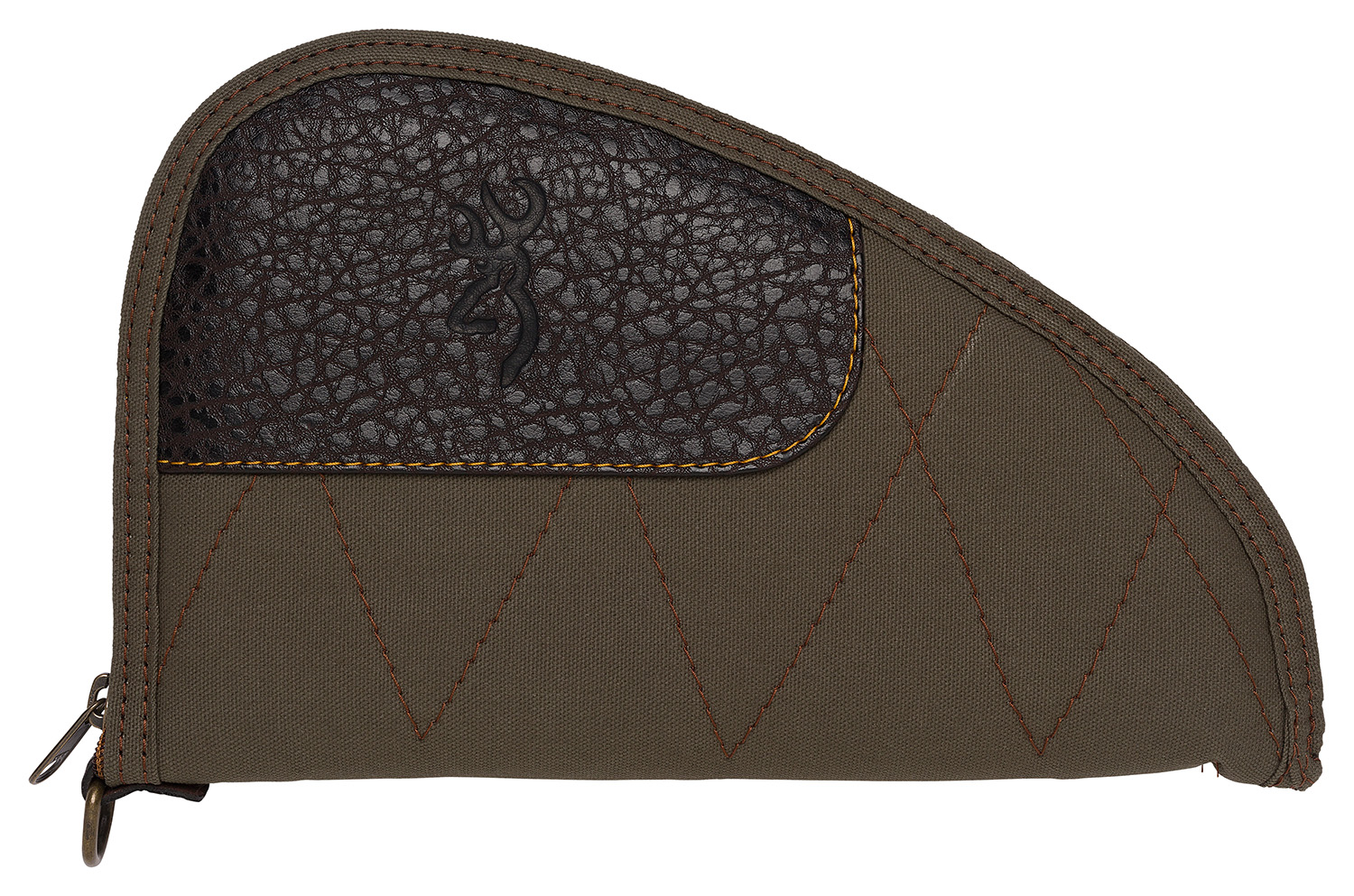 Browning Laredo Pistol Rug 11" Long Olive w/ Brown Accents