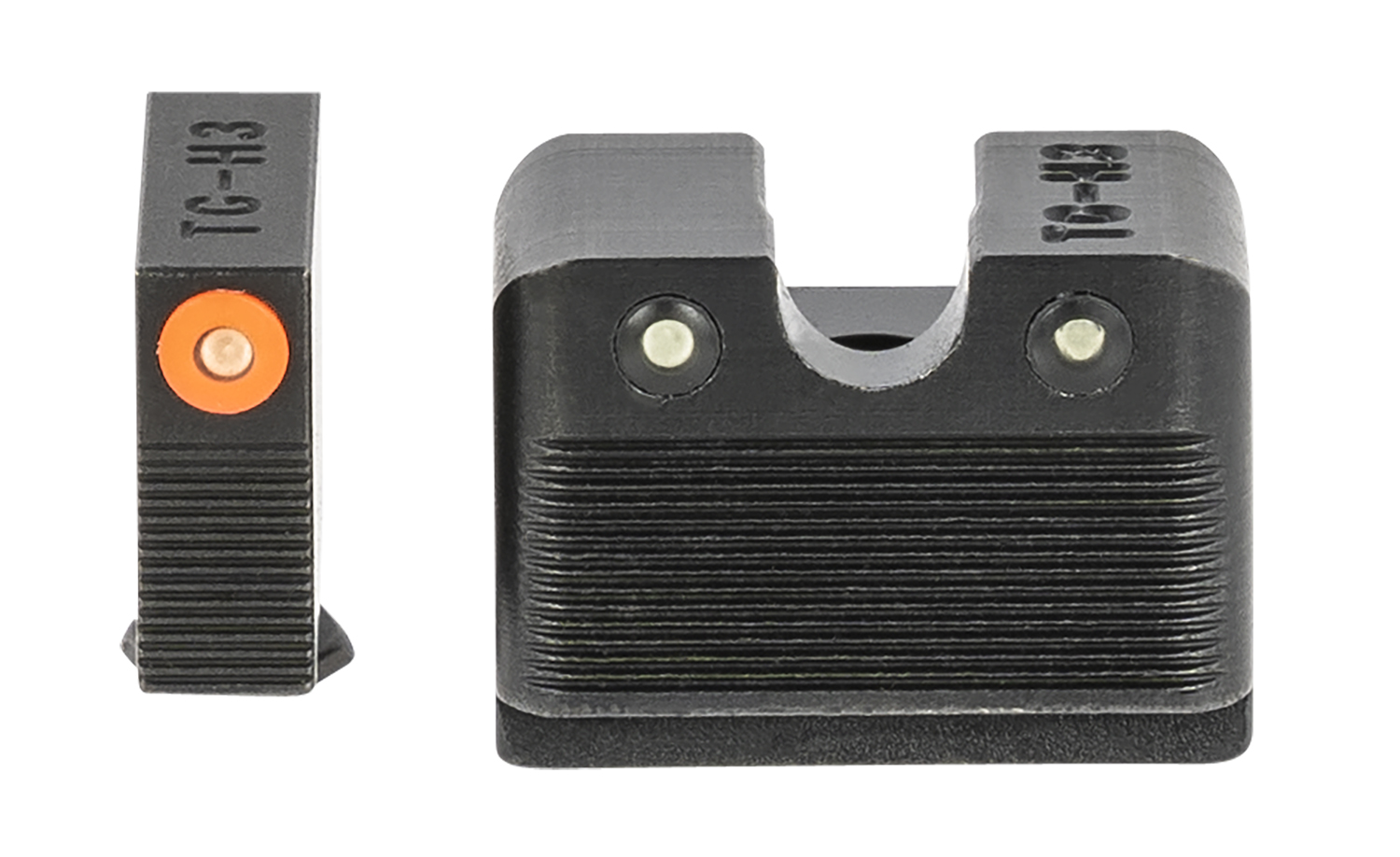 TruGlo Tritium Pro Night Sight Set, Black