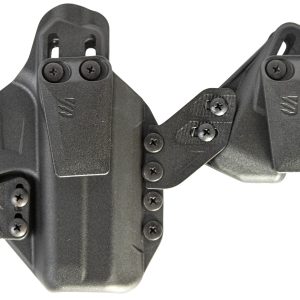Blackhawk 416163BK Stache IWB Size 63 Black Polymer Belt Clip Fits S&W Shield 9/40 Ambidextrous