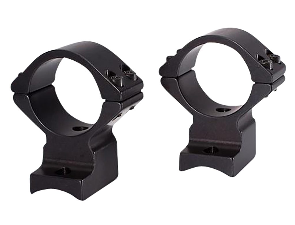 Talley 740711 Scope Mount/Ring Combo  Black Anodized Aluminum 30mm Tube Browning BLR/BAR/BPR Medium Rings 0 MOA