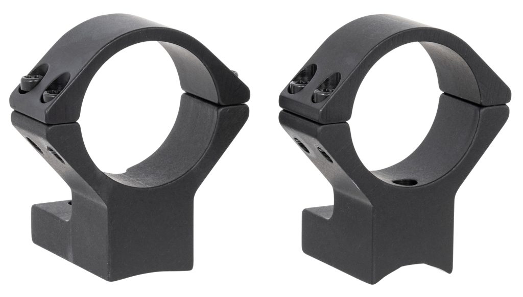 Talley 750706 Scope Mount/Ring Combo  Black Anodized Aluminum 30mm Tube Weatherby Mark V High Rings Non-Magnum Action 0 MOA