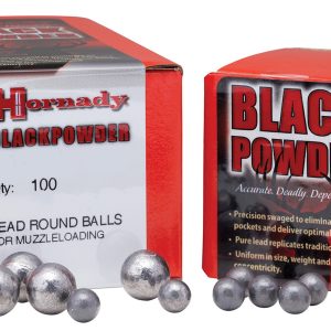 Hornady 6025 Black Powder Lead Balls 40 S&W .395 100 Per Box/ 25 Case
