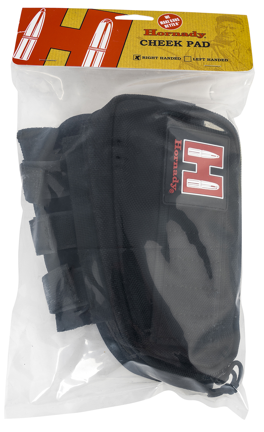 Hornady Gun Cheek Piece Black Cordura Rifle Right Hand Magazine,