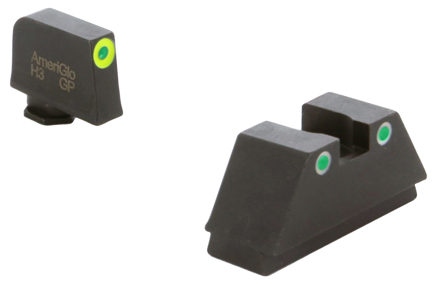 AmeriGlo Optic Compatible Sight Set for Glock XL Tall Night Sight Set