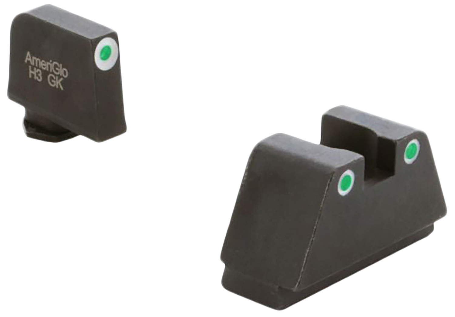 AmeriGlo Optic Compatible Sight Set for Glock Night Sight Set