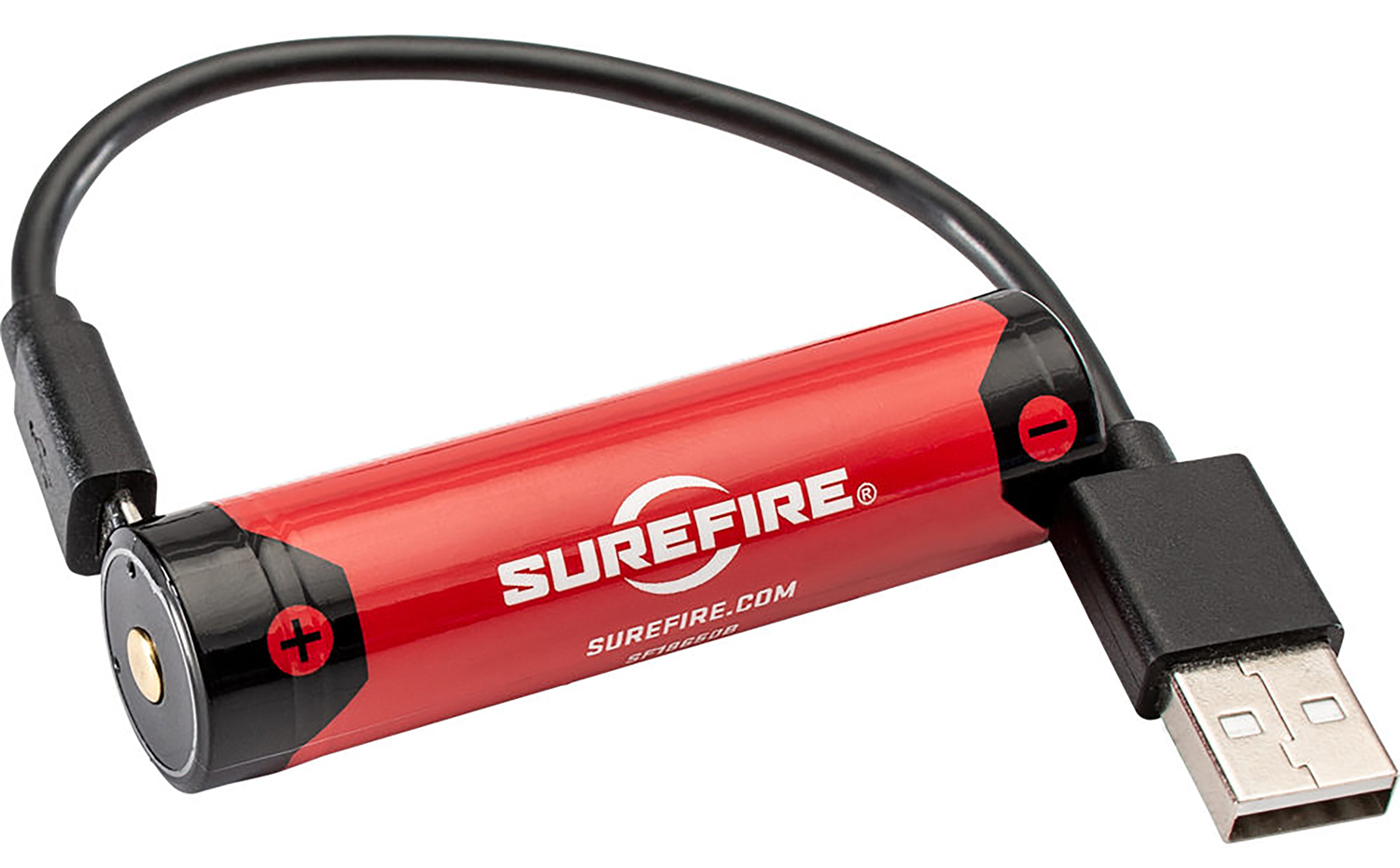 SureFire 18650B Battery Red/Black 3.6 Volts 3