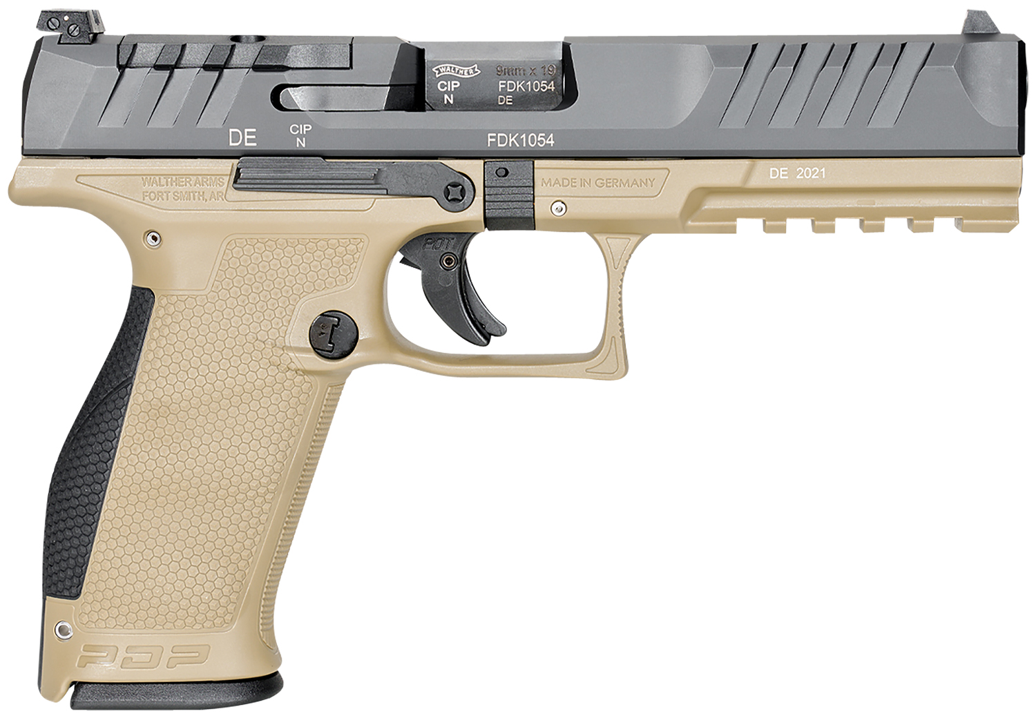 Walther Arms PDP Optic Ready 9mm Pistol, 18+1 5"