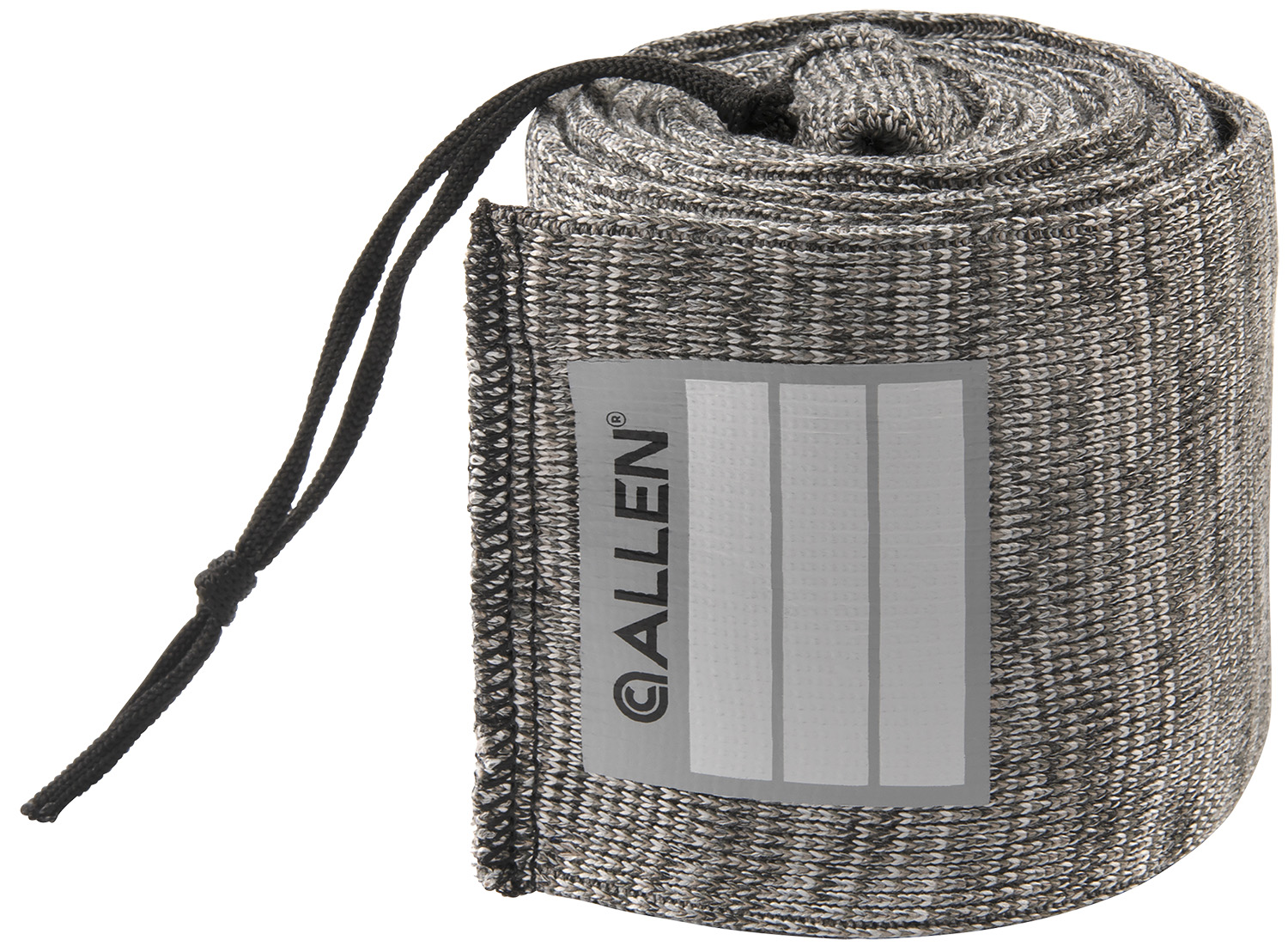 Allen Stretch Knit Gun Sock Gray Silicone-Treated Knit w/Custom ID