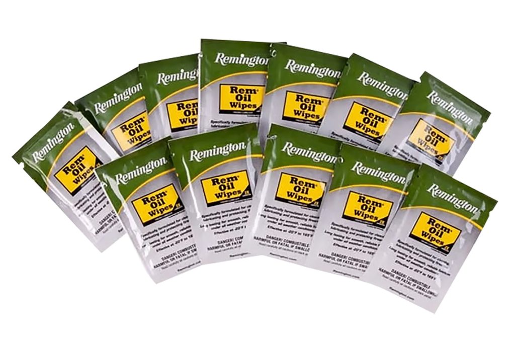 Remington Accessories 18411 Rem Oil  Cleans/Lubricates/Protects Single Pack Wipes 12 Per Pack