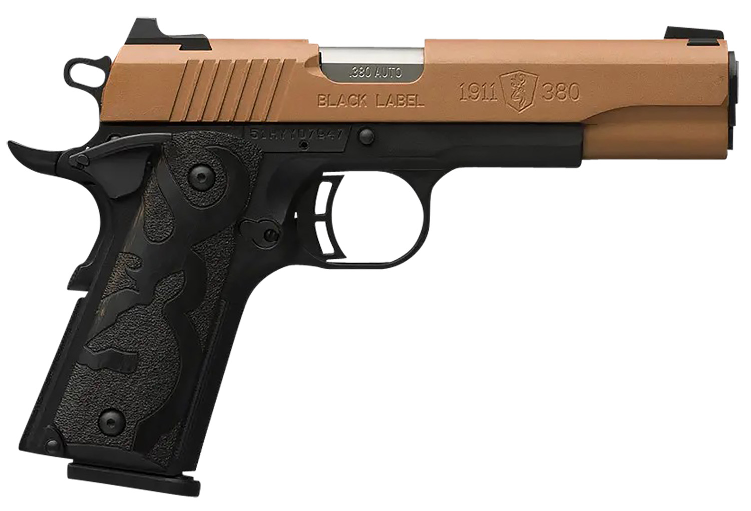 Browning 1911 Black Label 380 ACP Pistol, 8+1 4.25"