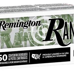 Remington Ammunition R27781 Range  40S&W 180gr Full Metal Jacket 50 Per Box/20 Case