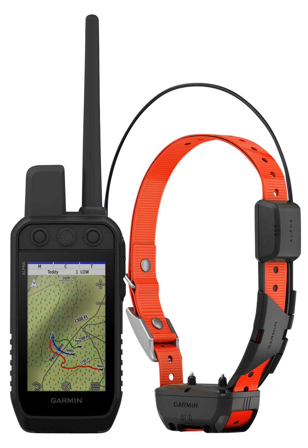 Garmin Alpha 300 Bundle 16GB Memory transflective