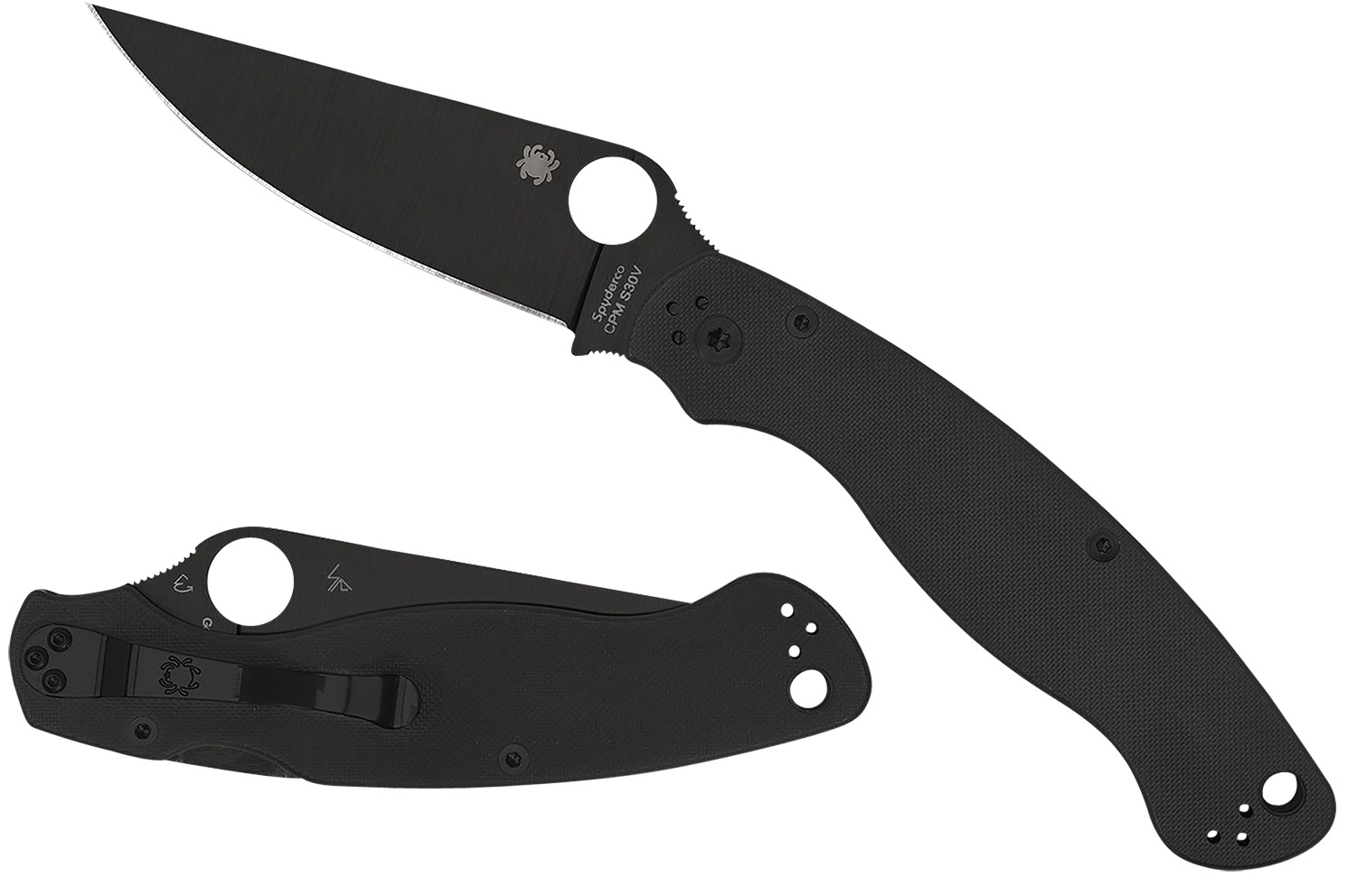 Spyderco Military 2 Folding Knife, 4" CPM S30V