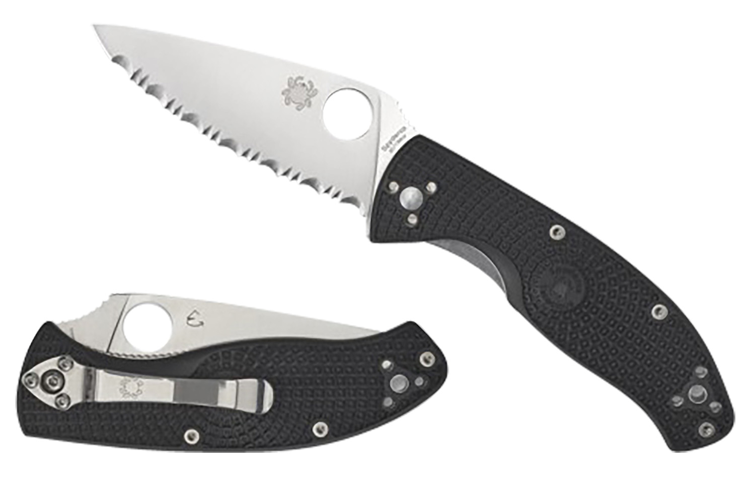 Spyderco Tenacious Lightweight Folding Knife, 3.39" 8Cr13MoV
