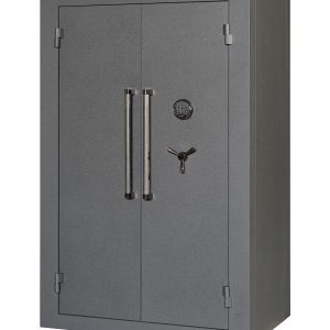 Hornady 95072 Mobilis  Double Door Max Matte Grey 9 Gauge Steel Safe