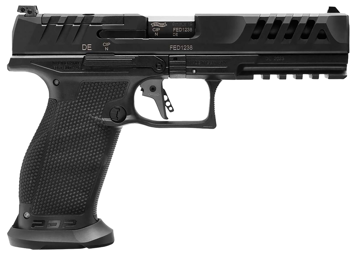 Walther Arms 2880083 PDP Match 9mm Luger 10+1