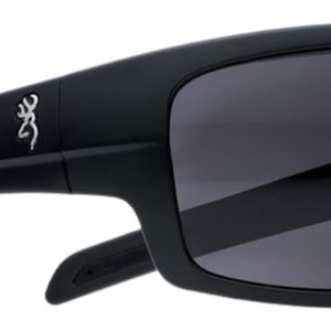 Browning 12799 Polarized Shooting Glasses Adult Clear Lens Polycarbonate Black Frame