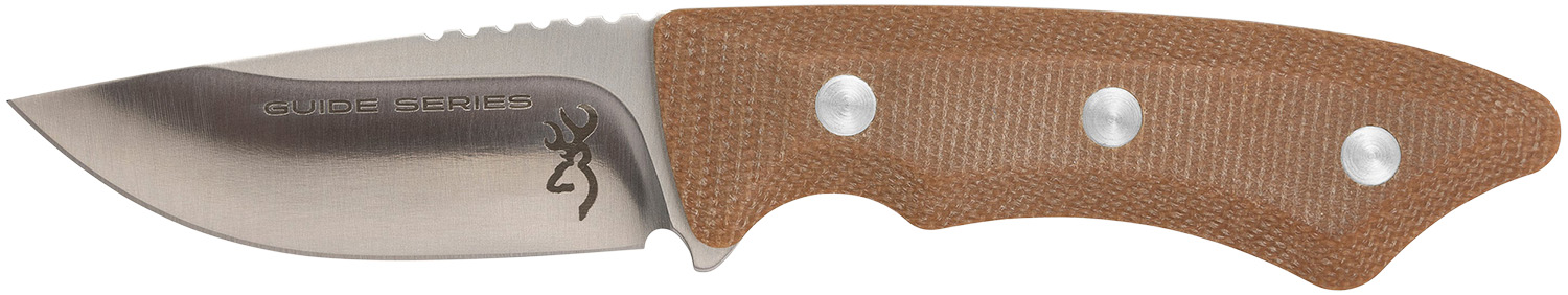 Browning Guide Series Small Fixed Blade Knife, 3" 14C28N