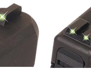 TruGlo TG231S1 Tritium Black | Green Tritium Front Sight Green Tritium Rear Sight