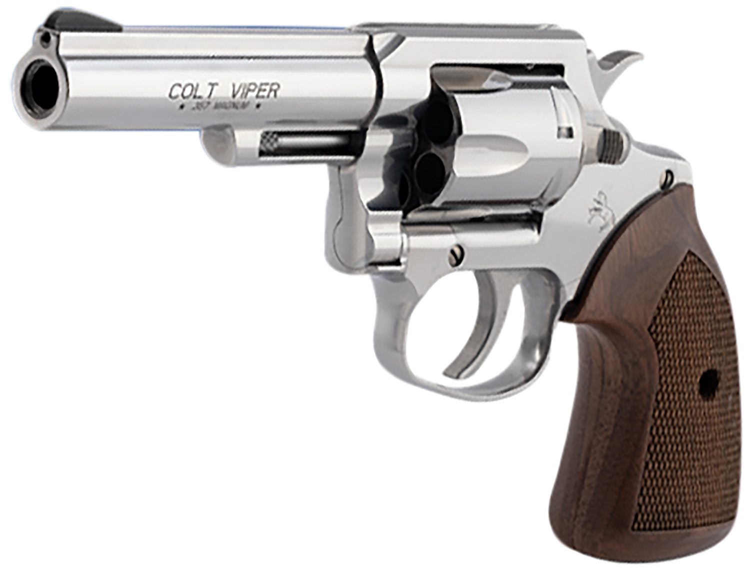 Colt Mfg Viper 357 Mag/38 Special 6rd 4.25" 1-Round Box Lug Stainless