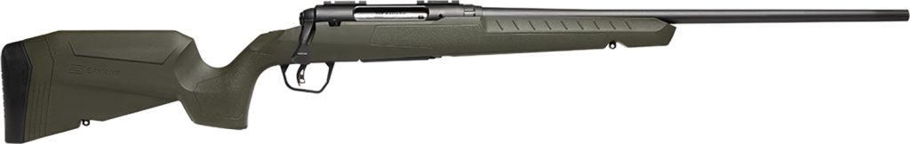 Savage Arms 32043 Axis 2  350 Legend 4+1 18" Matte Black Sporter Barrel, Matte Black Drilled & Tapped Steel Receiver, Fixed Green Synthetic Stock, Right Hand