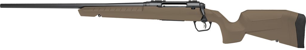 Savage Arms 32086 Axis 2  7mm-08 Rem 4+1 22" Matte Black Sporter Barrel, Matte Black Drilled & Tapped Steel Receiver, Fixed Flat Dark Earth Synthetic Stock, Left Hand