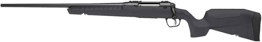 Savage Arms 32098 Axis 2  308 Win 4+1 22" Matte Black Sporter Barrel, Matte Black Drilled & Tapped Steel Receiver, Fixed Matte Gray Synthetic Stock, Left Hand