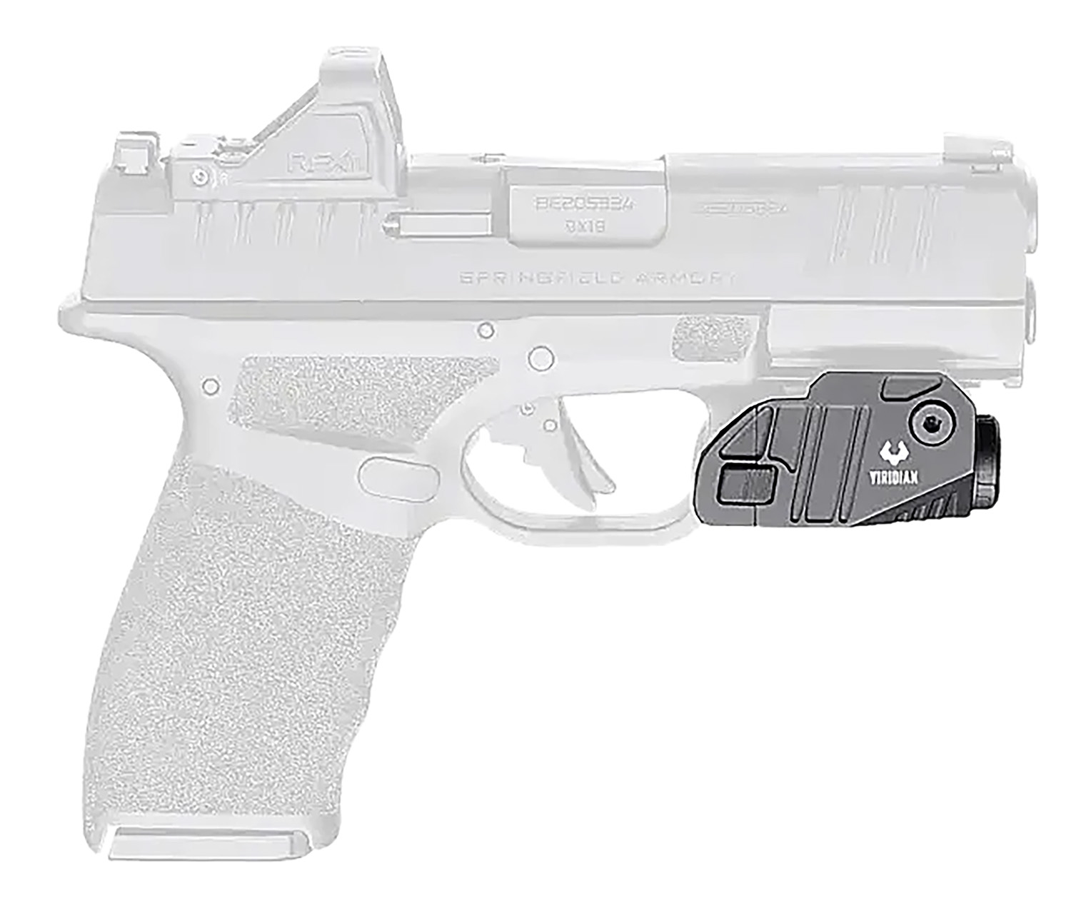 Viridian CTL Custom for Springfield Hellcat Pro Black Anodized 525