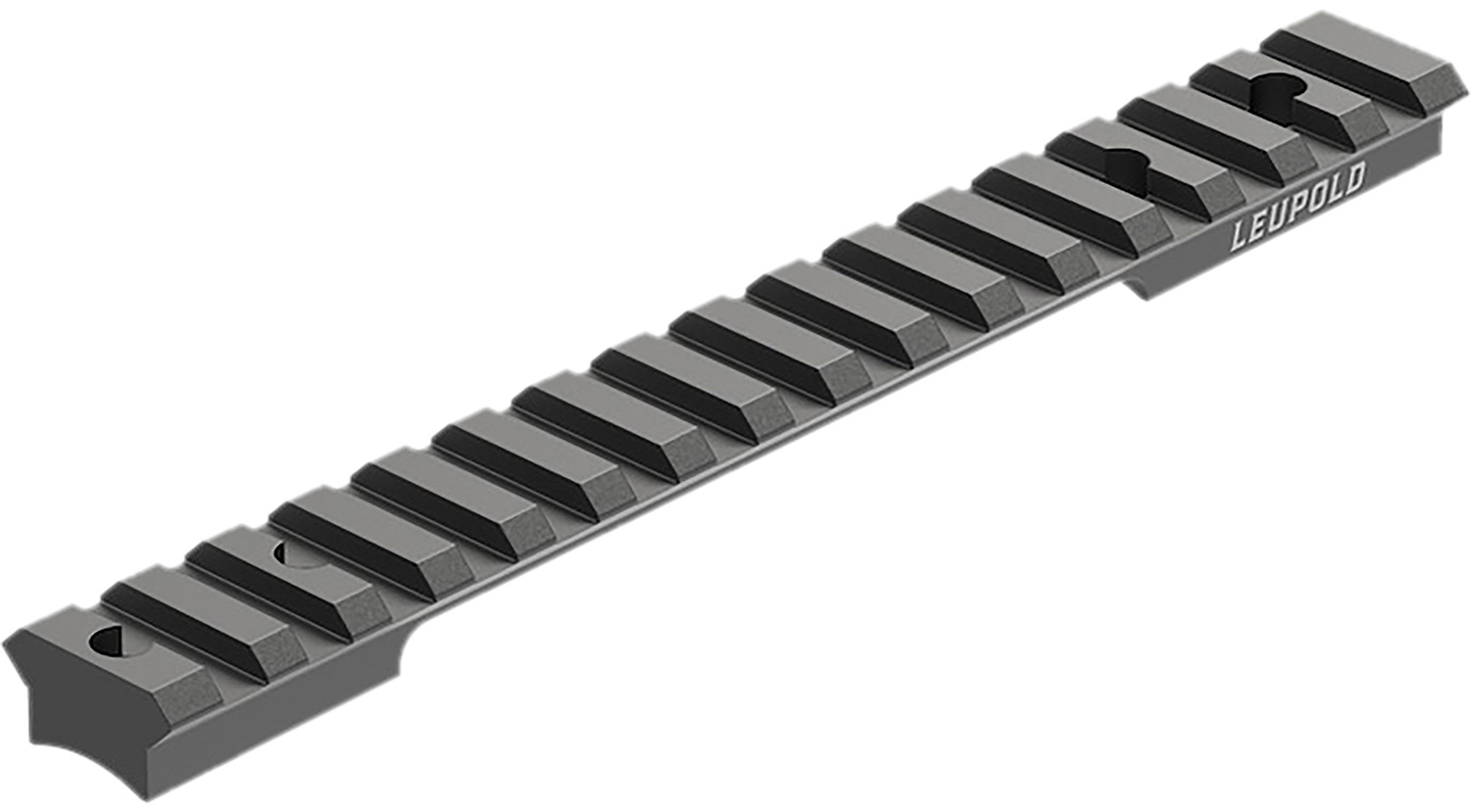 Leupold 185341 BackCountry Cross-Slot Base Black Aluminum Long Action 20 MOA