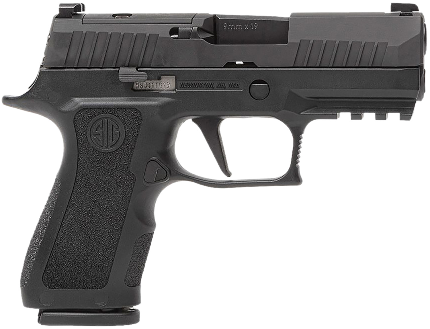 SIG P320 9M 4.7 10R OR BLK