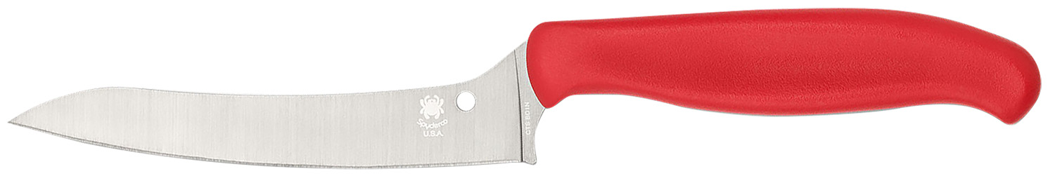 Spyderco Z-Cut Pointed Fixed Blade Knife, 4.40"